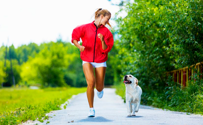 Correre con il proprio cane